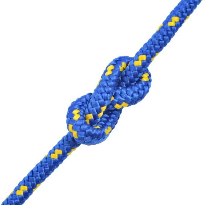 Corde de levage pour poulie LIFTPRO en polyester ø18mm 100m bleu marine de  Kanirope®
