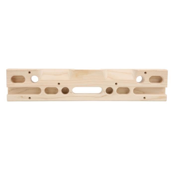 Planche D'entraînement D'escalade (hangboard) - Bois, Dimensions 40x10x3 Cm, Neuve