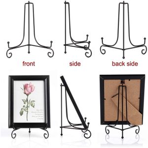 Supports Photo Lot 24 Plastique Transparent - Chevalets Présentation 4 Pouces Réglables Supports Photo Transparents - 5