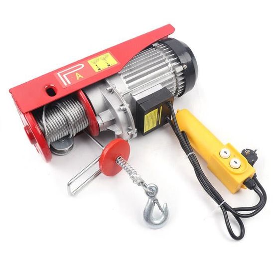 DeeDuud Cable Eléctrico 1T, 370 W, 220 V, 10 M/min, Ancho