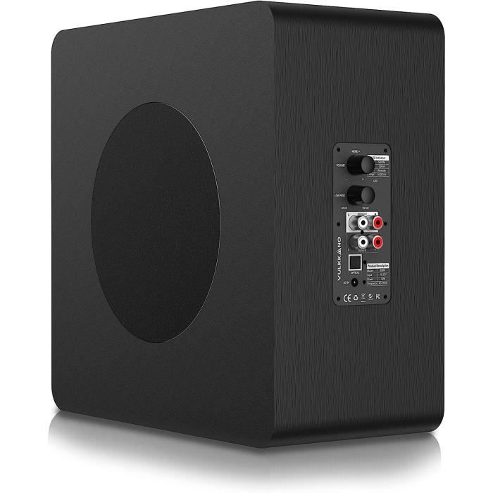 VULKKANO SUB8 Active Subwoofer, 8 Inch (20.3 cm), Frequency: 40 Hz-250 Hz