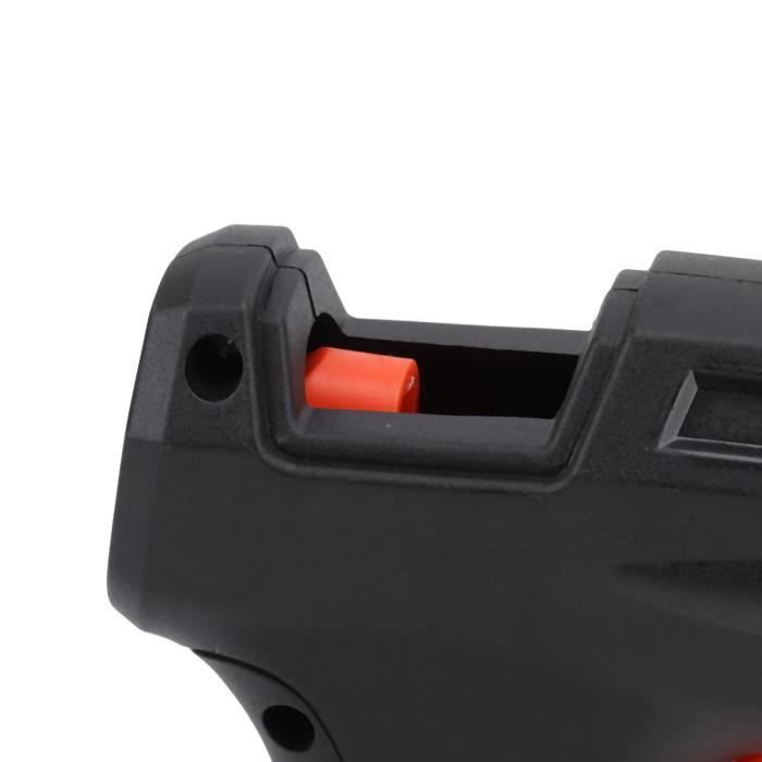 YUM Ensemble de pistolet à colle chaude sans fil Pistolet à colle sans fil,  3.7V Chargement USB Pistolet à outillage encoller