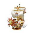 Figurine One Piece Ship Thousand Sunny couleur or-3
