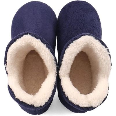 OATIPHO Hiver Fourrées Femme Motif Étoile Chaussons Bottines Peluche