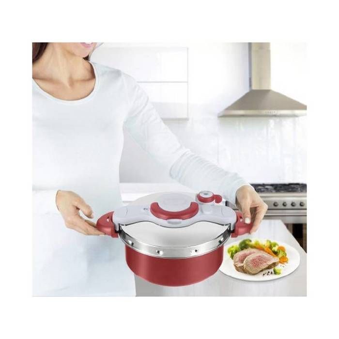 Clipso Minut Duo P4705133 Red 5 Litres Tefal Cdiscount Maison