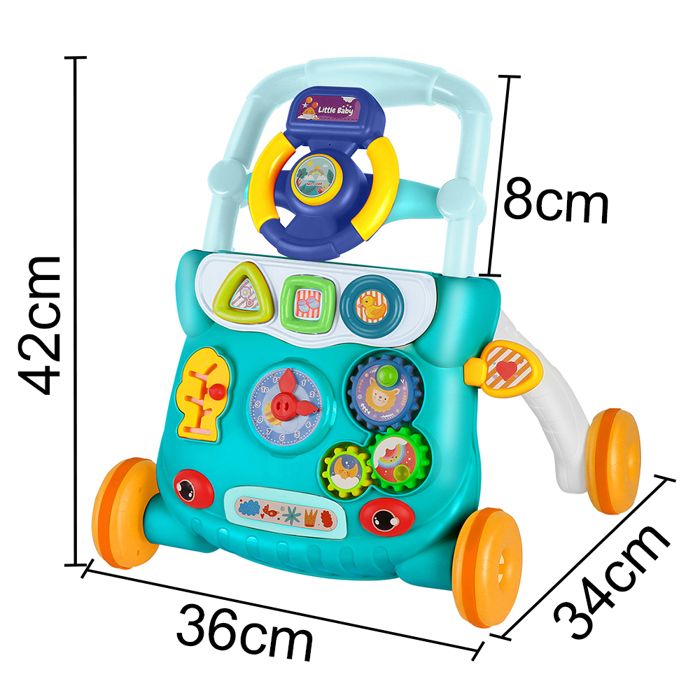 Trotteur pour Bébé, Jouet de Plateau de Jeu de Conduite de