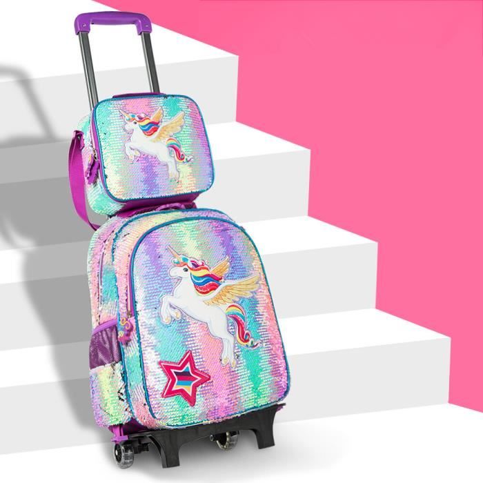 Cartable a roulette 2025 paillette