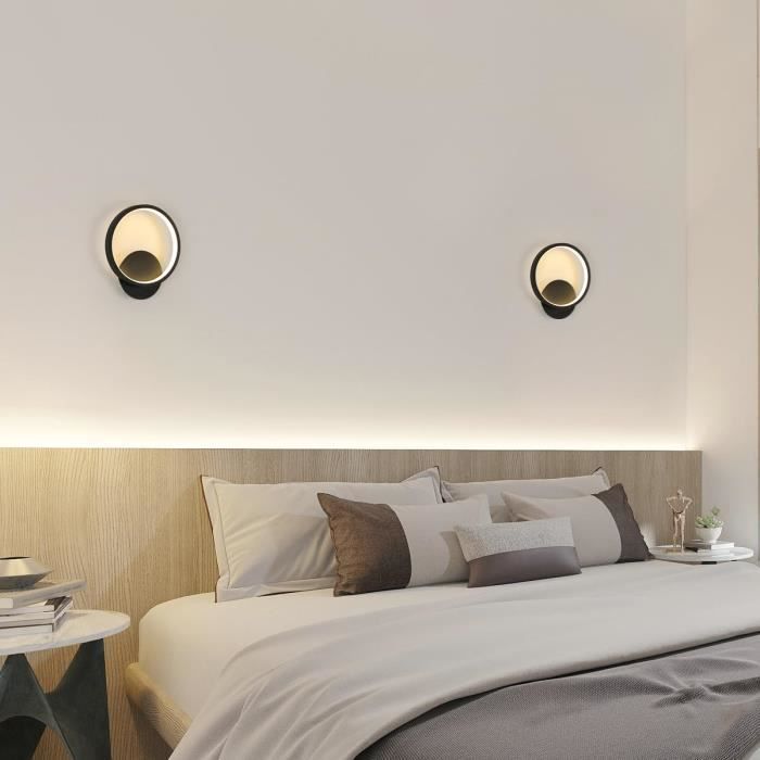 Lampe chevet murale, tactile dimmable applique liseuse led col de cygne  lumière 3w lampe de lecture avec interrupteur, pour la chambre, blanc chaud