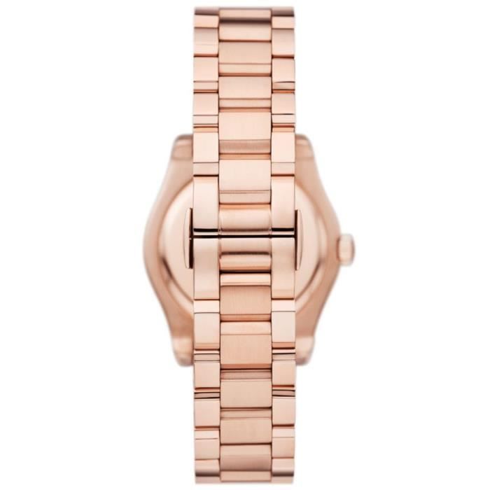 Emporio armani pink watch sales