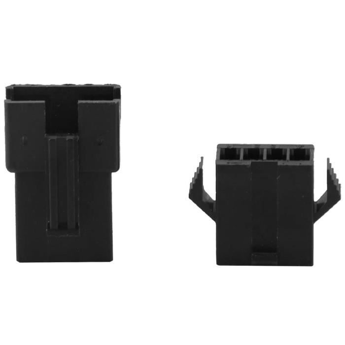 Connecteur Amphenol 4 Broches (4 Pins) - Noir, Modèle C016 20H003 100 12 - Neuf Dans Son Emballage
