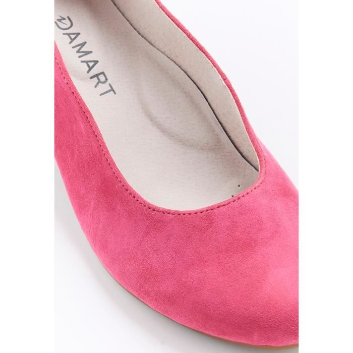 Escarpin Damart Escarpins en cuir aspect croco ou irise Talon de 7 cm Magenta Achat Vente Escarpin Damart Escarpins en cuir aspect croco ou irise Talon de 7 cm Magenta pas cher Cdiscount