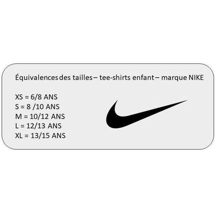 Nike taille enfant online