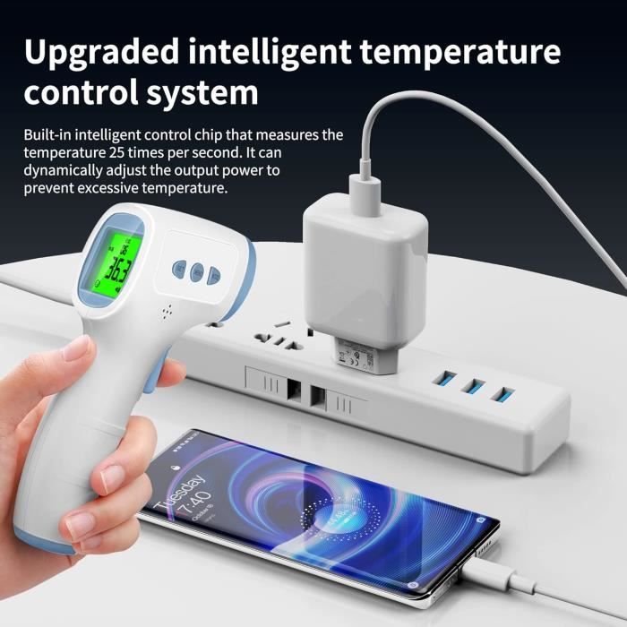 Chargeur Rapide 120W Pour Oppo – Avec Câble USB-C 1 M – Compatible Find X8, Reno 13, Etc.