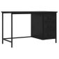 Bureau Industriel Avec Tiroirs Noir 120x55x75 Cm Acier Achat Vente Bureau Bureau Industriel Avec Cdiscount