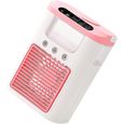 Climatiseur évaporatif portable - OKZ® - Modèle portable - LED - 3 vitesses - Pour chambre/bureau