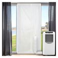 Joint porte pour climatiseur mobile 90-210cm, kit calfeutrage sans perçage