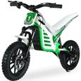 Chargeur de moto électrique pour enfant - BEEPER - trial RMT10-SP37 - Vert - 30 kg - Mixte-0