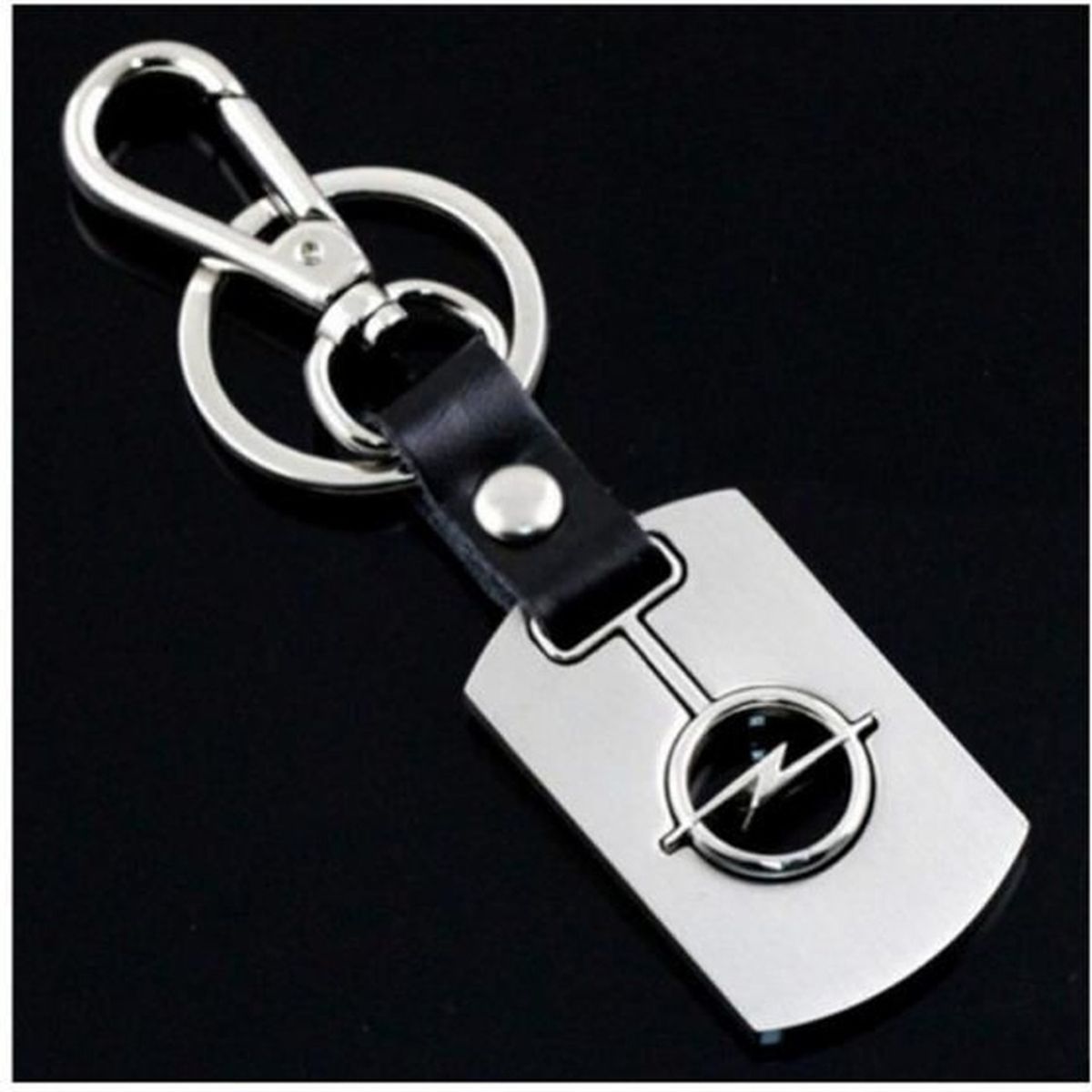 Opel Porte-cl/és de qualit/é en cuir Noir Porte-cl/és