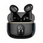 DOCCMIK Écouteurs sans fil avec son stéréo et basses puissantes, écouteurs Bluetooth légers avec 48 heures d'autonomie Noir