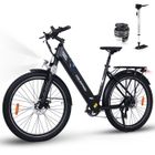 COLORWAY vélo électrique VAE Noir, VTT électrique, 27.5" Ville E-Bike, Batterie au Lithium Amovible 36V15AH, Shimano 7 Vitesses
