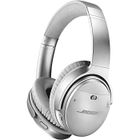 Casque Bluetooth sans fil Supra-Aural Bose QuietComfort 35 II avec Microphone Intégré pour le Contrôle Vocal via Alexa, Argent