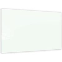 ALLboards Tableau Blanc en Verre CLASSIC WHITE 60x40cm, Tableau Magnétique sans Cadre, Verre Trempé