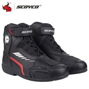 BOTTE SCOYCO-Chaussures d'équitation de moto,Bottes de c