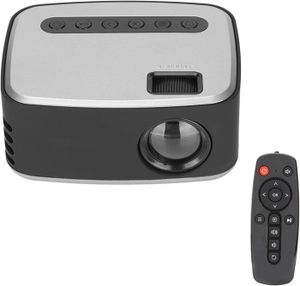 Vidéoprojecteur Mini Projecteur, Vidéoprojecteur Portable Full HD 1080P, Haut-Parleur Intégré pour Projecteur LED Intelligent, Projecteur.[Z173]