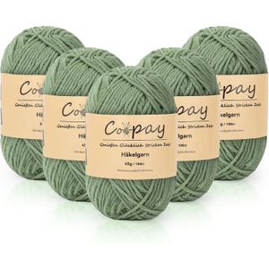 Lot De 5 Bobines De Coton Blanc à Tricoter - 100g Chacune - Marque Sartel - Neuf
