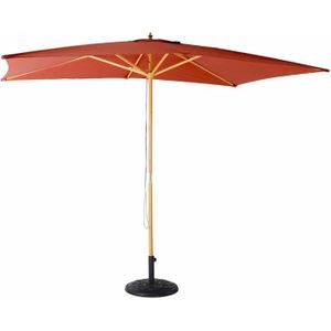 PARASOL Parasol droit rectangulaire en bois 2x3m - Cabourg