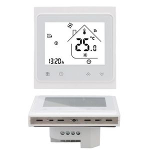 THERMOSTAT D'AMBIANCE Thermostat Intelligent HURRISE - Contrôle Précis de Température - Application Mobile - Objet Connecté - Blanc