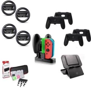 MANETTE JEUX VIDÉO Pack d'accessoires compatible console Nintendo Swi