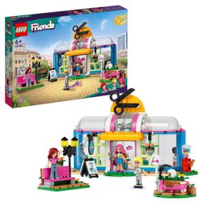 COIFFEUR - ESTHÉTIQUE LEGO® Friends 41743 Le Salon de Coiffure, Jouet de Coiffure avec Mini-Poupées Paisley et Olly