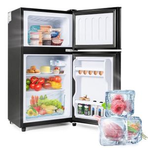 RÉFRIGÉRATEUR CLASSIQUE Refrigerateur congelateur en haut 60L (38L+22L) - 