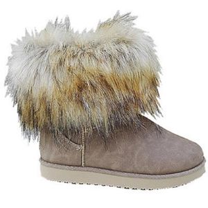bottes fourrure fille