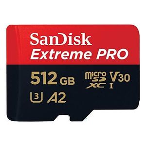 CARTE MÉMOIRE SanDisk Extreme PRO Carte mémoire microSDXC + adap