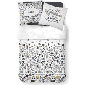 Housse De Couette Ado Adolescent Linge De Lit Housse Couette Parure Complete Mode Pour Adolescent Fille Et Garcon Un Max D Idees