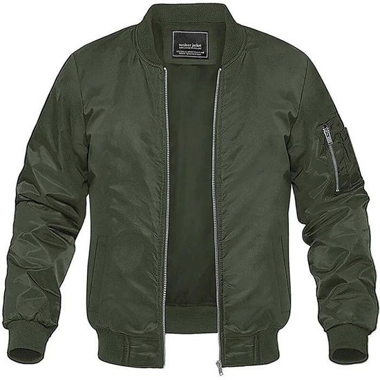 Blouson Moto Homme HARLEY DAVIDSON - Bombardier Fermeture éclair - Taille M - USA