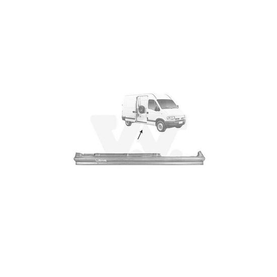 Panneau De Moulure De Porte Avant Droite Pour Trafic II, Primastar, Vivaro (2001-2013) - Référence OEM 8200036086