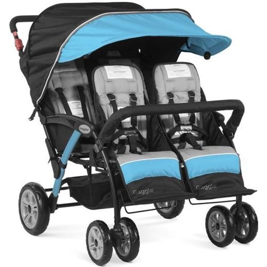 Poussette quadruple shop des la naissance