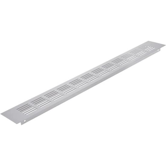 PrimeMatik Grille de Ventilation pour plinthes Base en Aluminium
