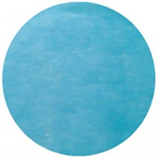 2812-08 uni set de table tissu turquoise 34 x 34 x 0,01 cm