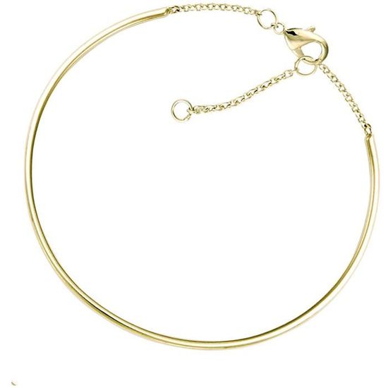 Tata Gisèle © Bracelet En Plaqué Or - 18 Cm - Pierre Semi Précieuse