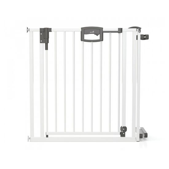 Barriere De Porte Et D Escalier Easylock Plus En Metal A Fixer Par Pression 84 5 Cm 92 5 Cm Cdiscount Puericulture Eveil Bebe