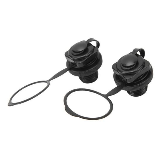 Lot De 2 Bouchons De Valve D'air Pour Bateau Gonflable - Bouchons D'air
