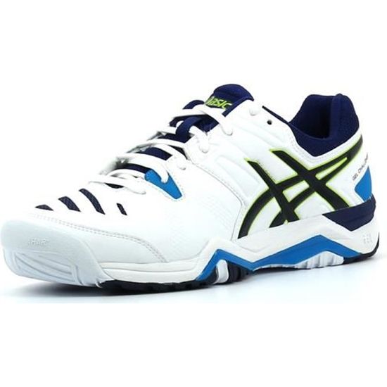 ASICS Basket tennis Gel-challenger 10 - Homme - Blanc et noir