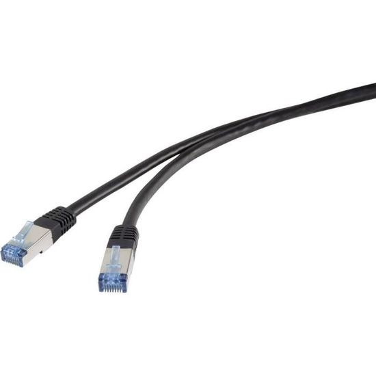 Renkforce RF-5047422 RJ45 Câble réseau, câble patch CAT 6 U/UTP 1.00 m