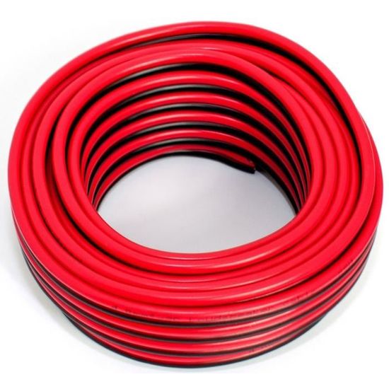 Seki 311993 - COMMUTATEUR KVM -   Câble de Haut-Parleur Rouge/Noir 2 x 4 mm², 10 m