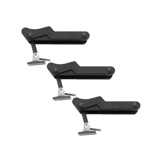 4 Clips De Rail De Toit Noirs Pour Mazda - Remplacement OEM GJ6A505A1 - Modèles 2,3,5,6,CX7