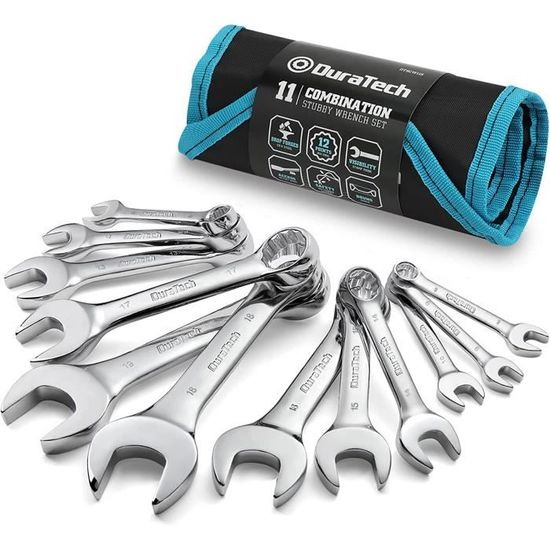 GearWrench 9620N Jeu De Clés Mixtes Réversibles Métriques, 8-19